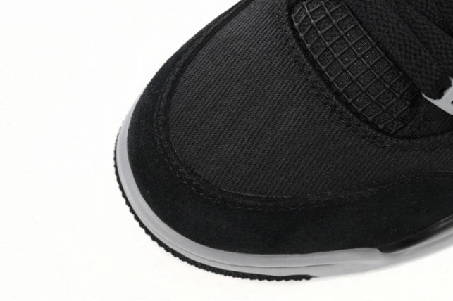 Cheap TBkick Canvas Jordan 4 DH7138-006 Black Air 0730